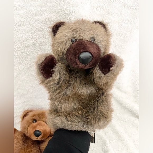 Vintage 1985 24K Polar Puff Bear Puppets Collectibles - Picture 5 of 8